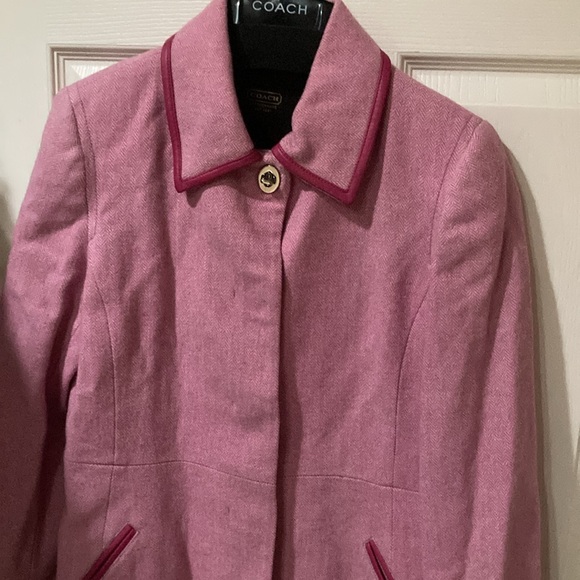 Coach woolen women coat 🌸 - Picture 4 of 12